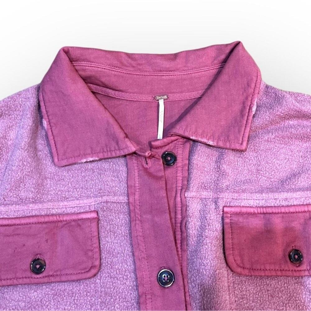 Free People Ruby Sweetheart Jacket Oversized Patc… - image 3